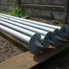 Винтовые сваи для забора