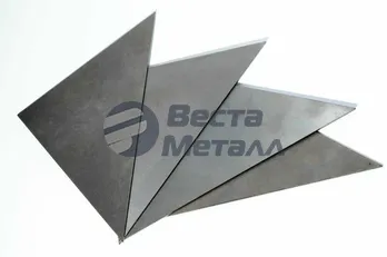 Металлическая косынка 250х250х354х32 09Г2С